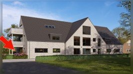 Hauptbild Neubauwohnung mit Gartenanteil - ruhige Lage, klare Architektur